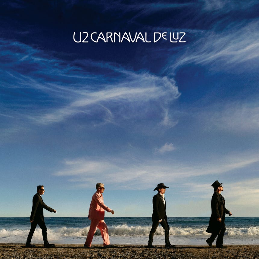 U2 lanzará a la venta su decimosexto titulado 'Carnaval de Luz' el próximo 13 de noviembre.