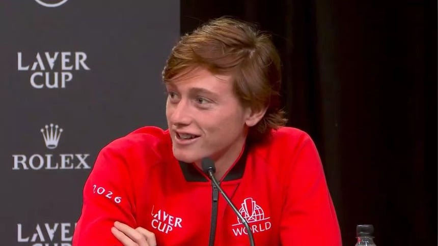 "Estoy feliz de estar aquí, rodeado de leyendas": Ignacio Buse presente en la conferencia de la Laver Cup [VIDEO]