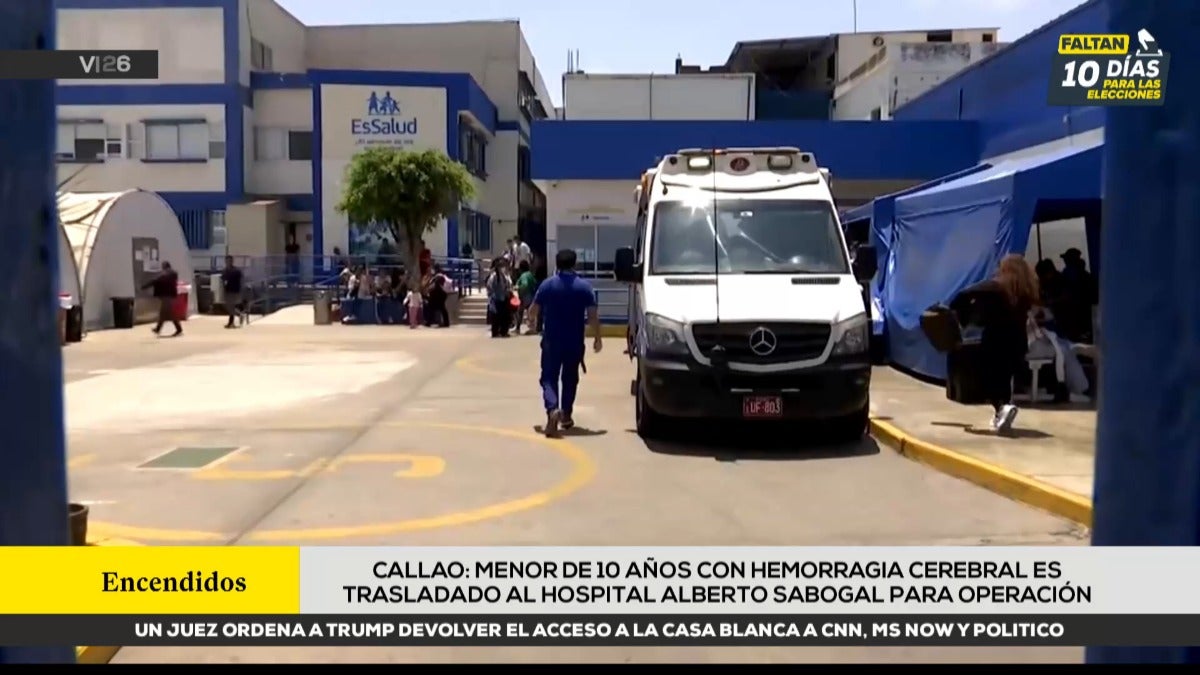 El paciente de 10 años está siendo evaluado por los especialistas en el Hospital Alberto Sabogal de EsSalud. 
