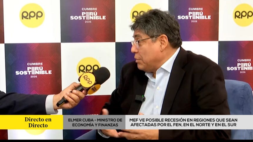 Elmer Cuba anuncia que Gobierno evalúa entrega de bonos a familias que resulten afectadas por el fenómeno de 'El Niño'