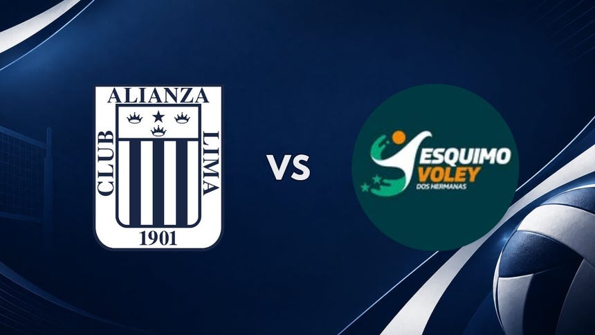 Alianza Lima vs Esquimo EN VIVO: ¿a qué hora juegan y dónde ver la fecha 1 de la Noche Blanquiazul de Vóley 2026?