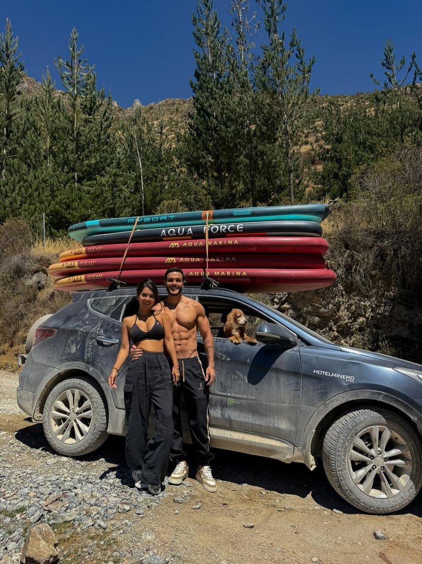 Mario Irivarren compartió foto con la influencer Tabata Suarez.     