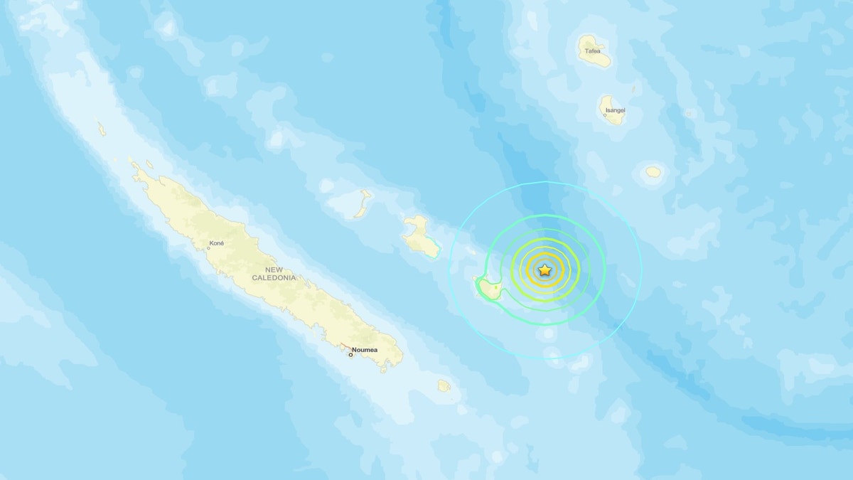 Terremoto de magnitud 6,6 sacude a Nueva Caledonia, archipiélago francés en el Pacífico Sur