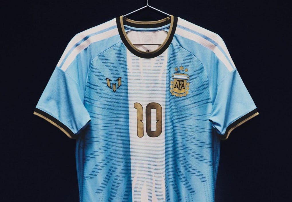 A detalle: la espectacular camiseta que Lionel Messi lucirá en su despedida con Argentina [FOTOS] - Foto 1