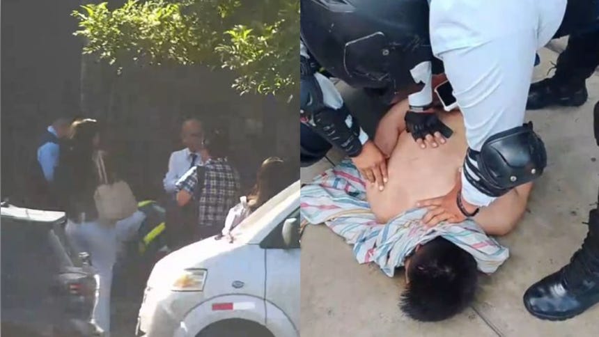 San Isidro: ladrón en fuga tomó como rehén a una transeúnte para evitar intervención