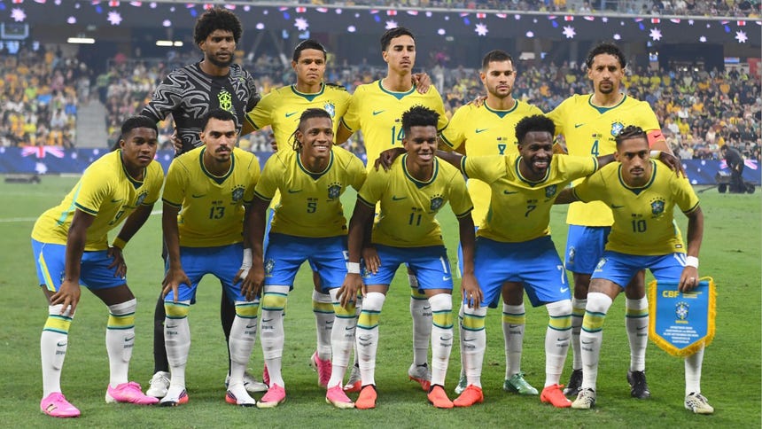 Decepción: prensa de Brasil lapida al equipo de Carlo Ancelotti tras empate ante Australia