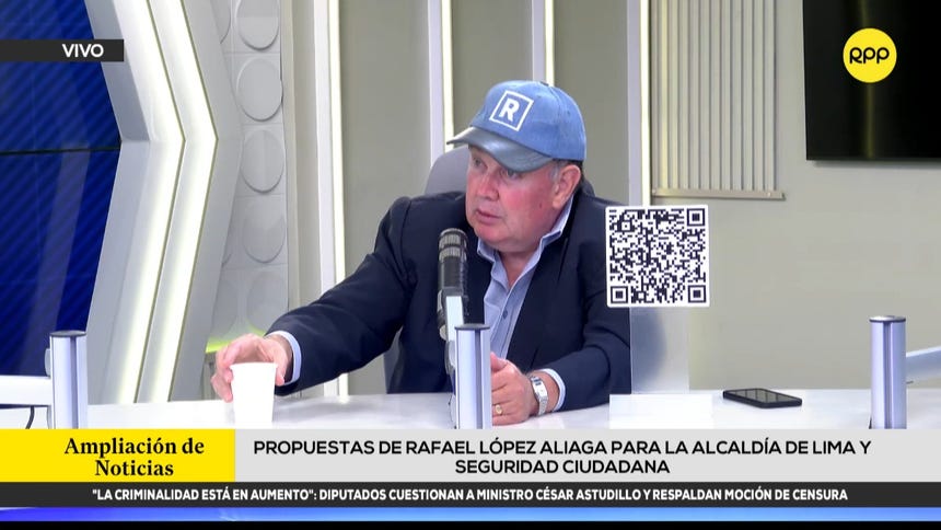 López Aliaga plantea que la Municipalidad de Lima tenga las competencias de la ATU al decir que hay partidos que han copado el organismo