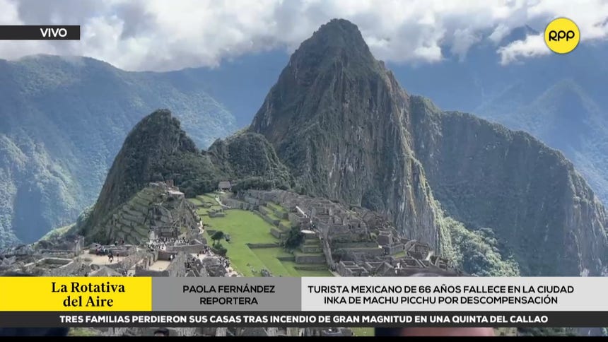 Turista mexicano murió en Machu Picchu: esto es lo que se sabe