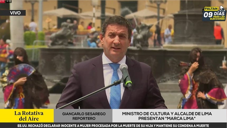 Alberto Beingolea y Renzo Reggiardo presentaron la "Marca Ciudad Lima Metropolitana"