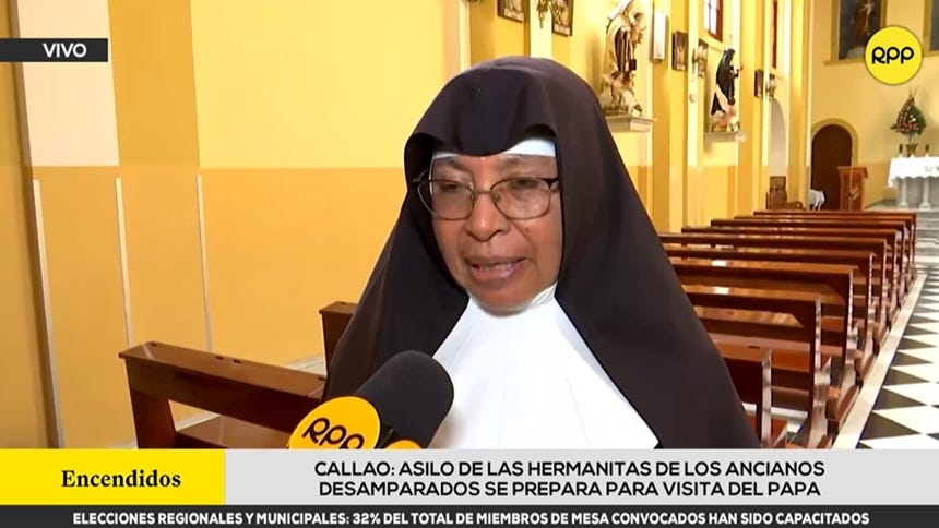 Callao: asilo de las Hermanitas de los Ancianos Desamparados se prepara para la visita del papa León XIV