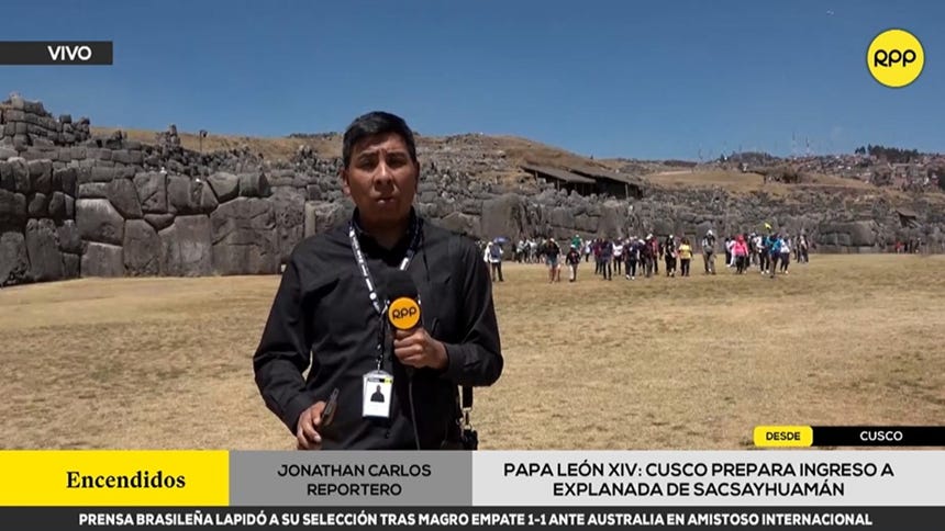 Papa León XIV: Cusco prepara ingreso a explanada de Sacsayhuamán
