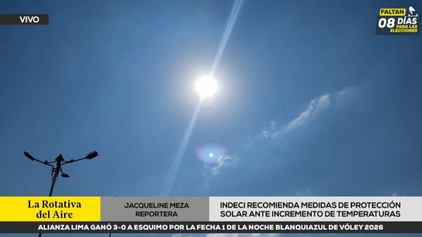 Primavera cálida: Senamhi emite alerta roja por altas temperaturas en 20 regiones, incluidas Lima y Callao