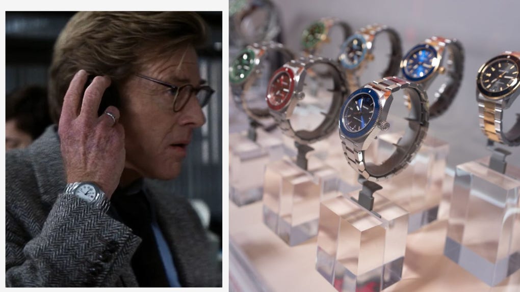 En la cinta 'Spy Game', Robert Redford interpreta a un veterano de la CIA que lleva un reloj Victorinox, sumando una de las apariciones de la marca en la gran pantalla.