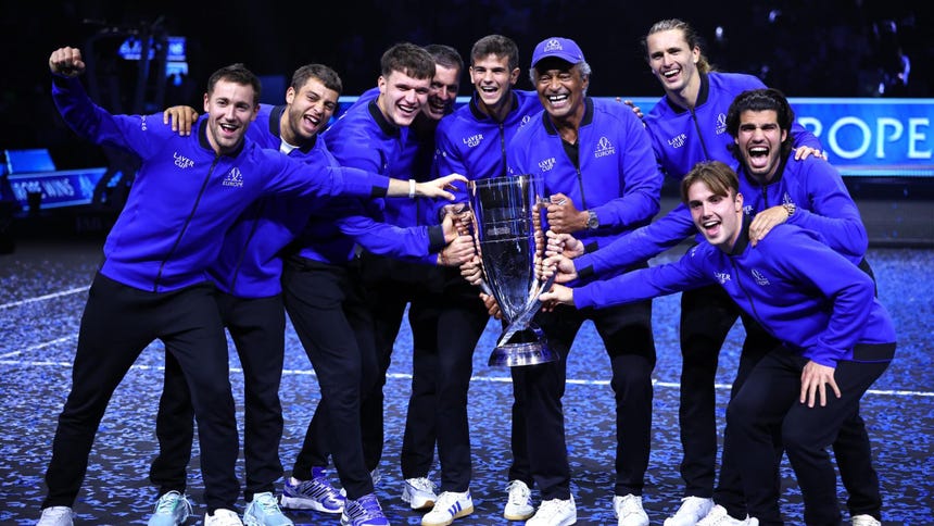 No pudo ser para el equipo de Buse: el Team Europa se llevó la Laver Cup 2026