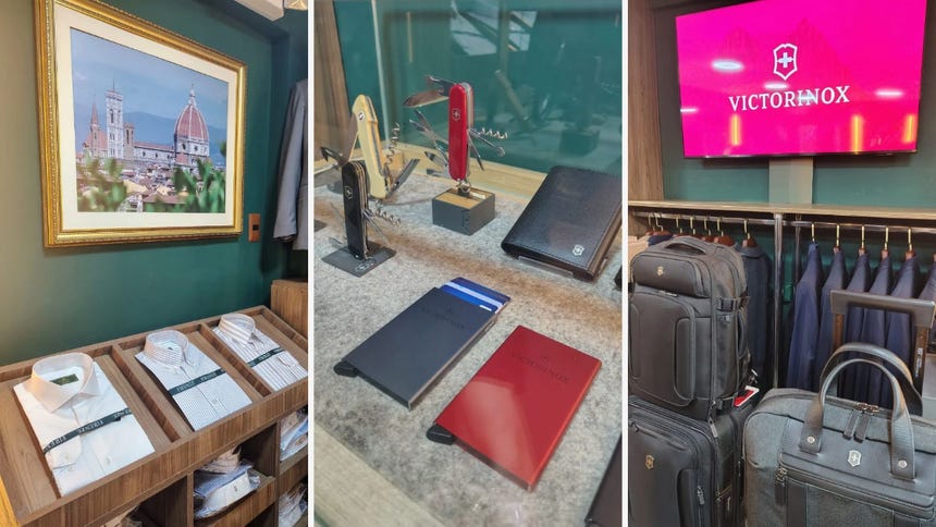 Firenze Atelier cuenta con un espacio dedicado a los productos Victorinox en su sede en San Isidro.