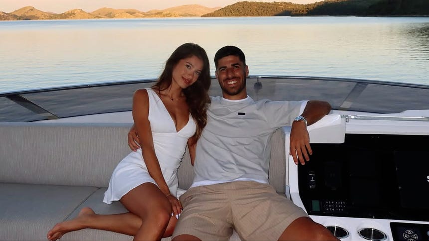 Marco Asensio celebró el cumpleaños de la influencer Lavinia Leonhard el último domingo.