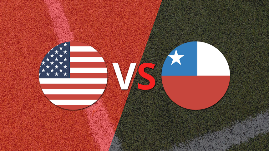 Amistoso internacional: Estados Unidos y Chile se miden en un partido amistoso