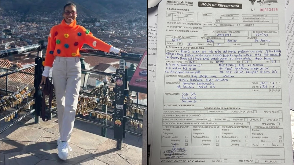 Loreto: joven con posible aneurisma cerebral requiere traslado urgente de Iquitos a Lima