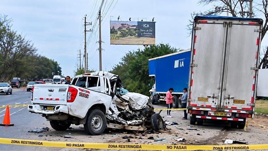 Ica: accidente en la Panamericana Sur deja un fallecido en el distrito de Pueblo Nuevo