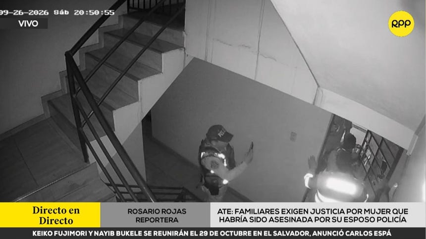 Ate: familiares exigen justicia por mujer que habría sido asesinada por su esposo policía