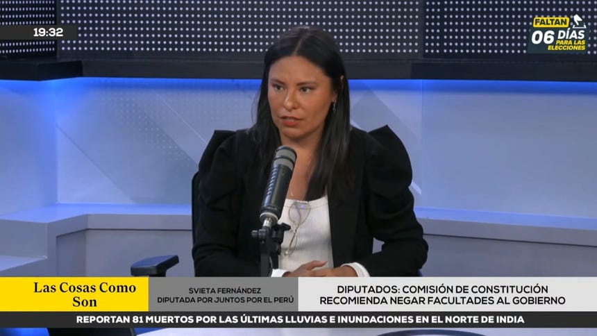 Juntos por el Perú no descarta otorgar facultades legislativas para seguridad ciudadana y el Fenómeno El Niño