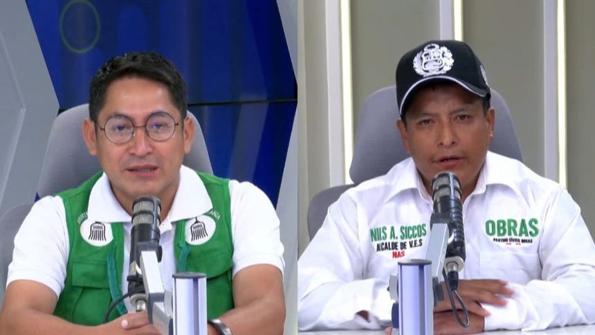 Elecciones 2026: candidatos a la Alcaldía de Villa El Salvador presenten sus propuestas en materia de seguridad y transporte