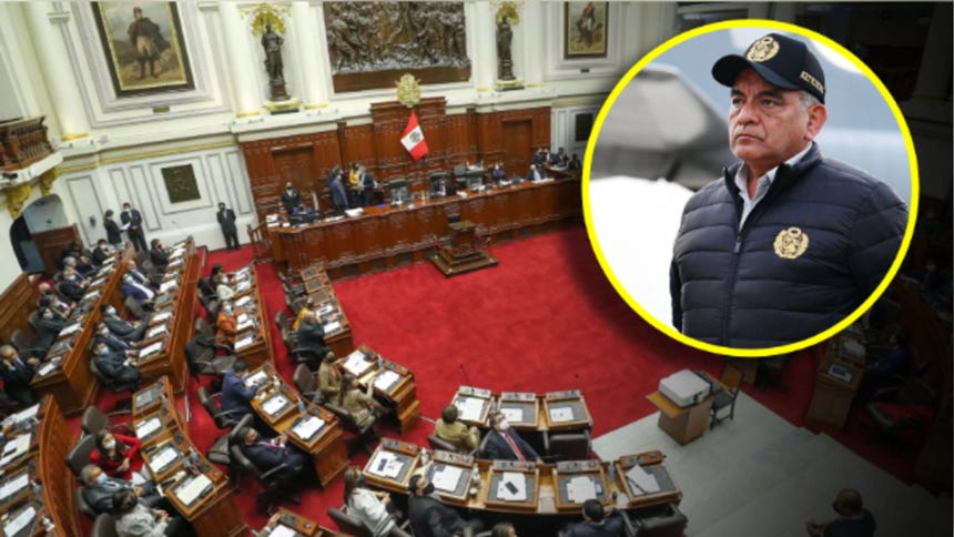 Cámara de Diputados debatirá el jueves 1 de octubre la moción de censura contra el ministro del Interior