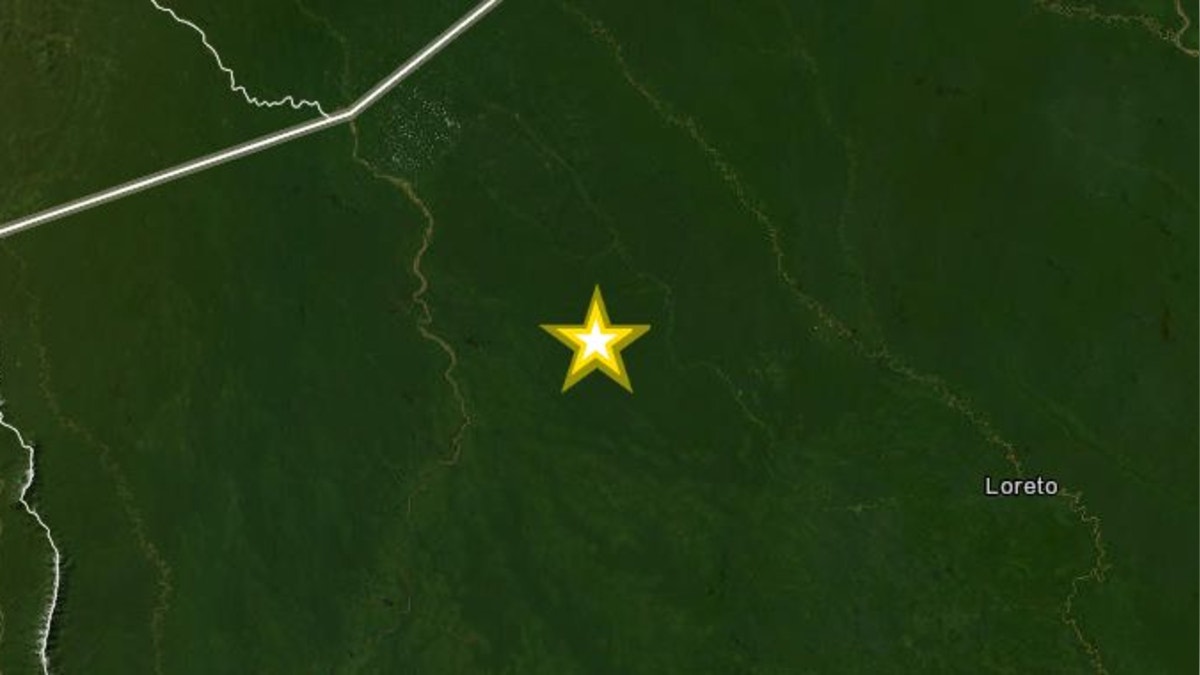 Un sismo de magnitud 5.2 remeció la región Loreto esta mañana