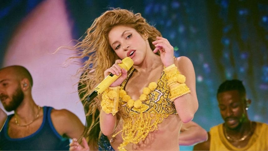 Shakira cierra su gira mundial con transmisión en vivo desde Madrid