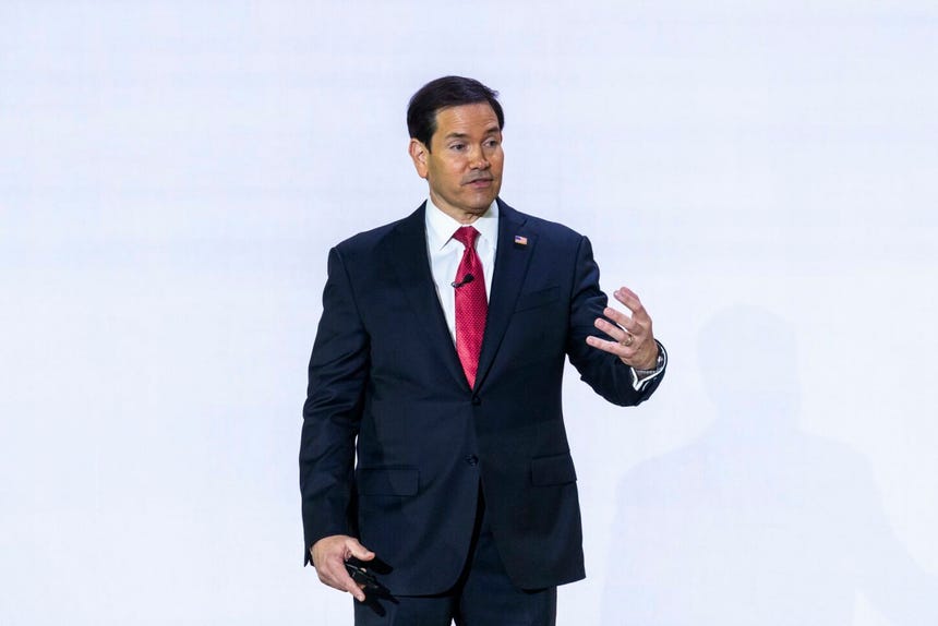 Marco Rubio es secretario de Estado de Estados Unidos. 