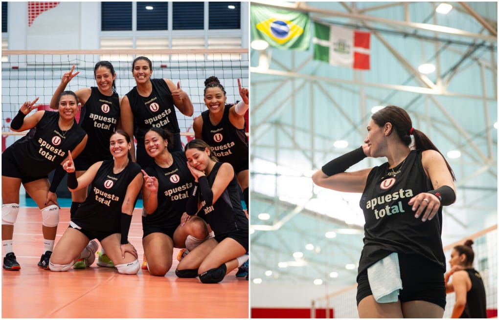Universitario entrenó por primera vez en Brasil a pocos días de la Copa Brasilia 2026 - Foto 1