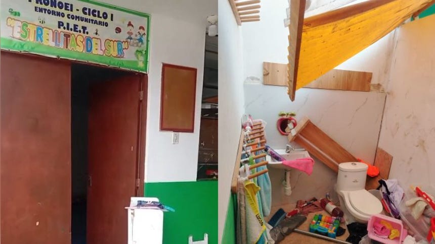 ¡El colmo! Delincuentes irrumpieron en colegio de SJM y robaron útiles escolares y hasta las mochilas de emergencia