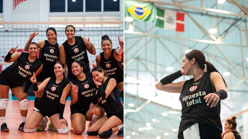 Universitario entrenó por primera vez en Brasil a pocos días de la Copa Brasilia 2026