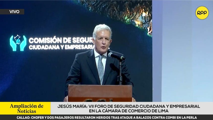 Jesús María: VII Foro de Seguridad ciudadana y empresarial en la Cámara de Comercio de Lima