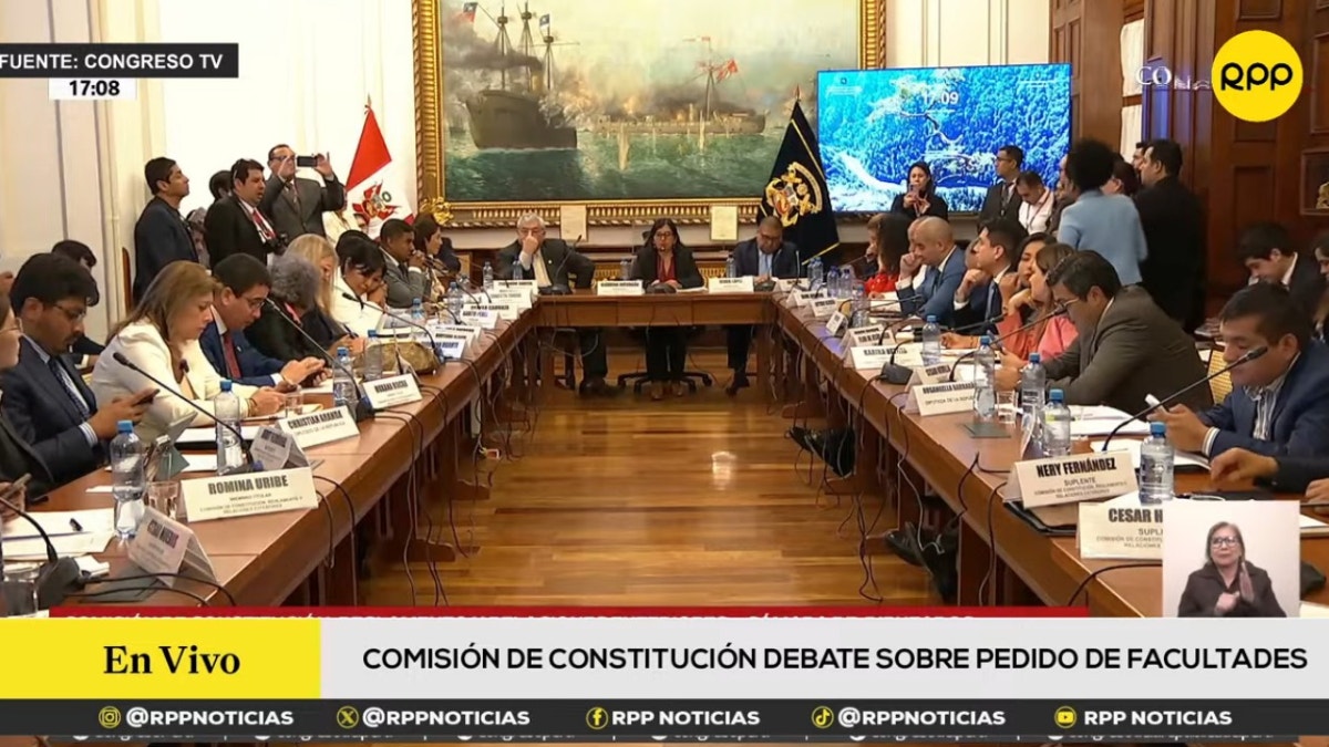 Comisión de Constitución aprobó facultades del Ejecutivo para seguridad ciudadana y Fenómeno El Niño