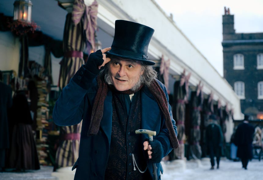 La película explora el pasado de Ebenezer Scrooge como nunca antes.
