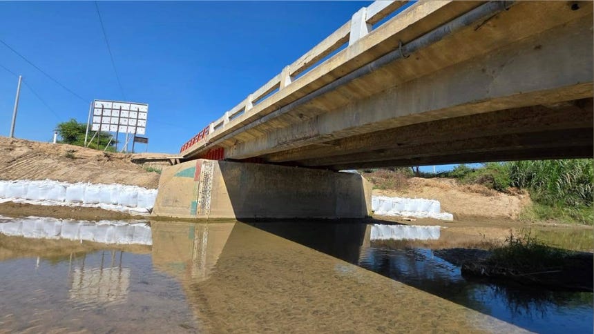 La vulnerabilidad del puente La Leche incrementa el riesgo sobre la conectividad regional. 