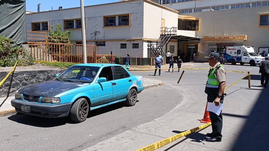 Arequipa: taxista denuncia que pasajero le disparó en el rostro tras reclamarle por no pagar