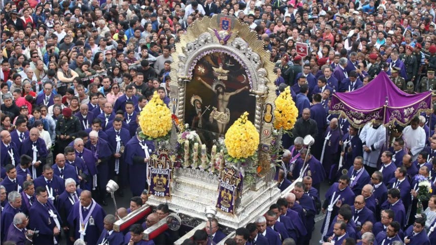 Imagen del Señor de los Milagros podría estar presente en misa del papa León XIV en Las Palmas