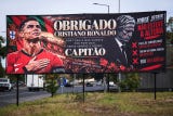Mensaje claro de apoyo a Cristiano Ronaldo, capitán de Portugal.