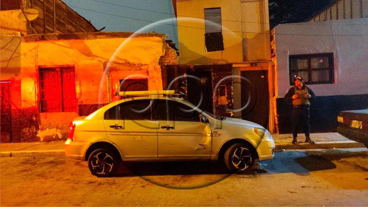 Callao: taxista estrelló su vehículo contra vivienda tras ser atacado a balazos por delincuente