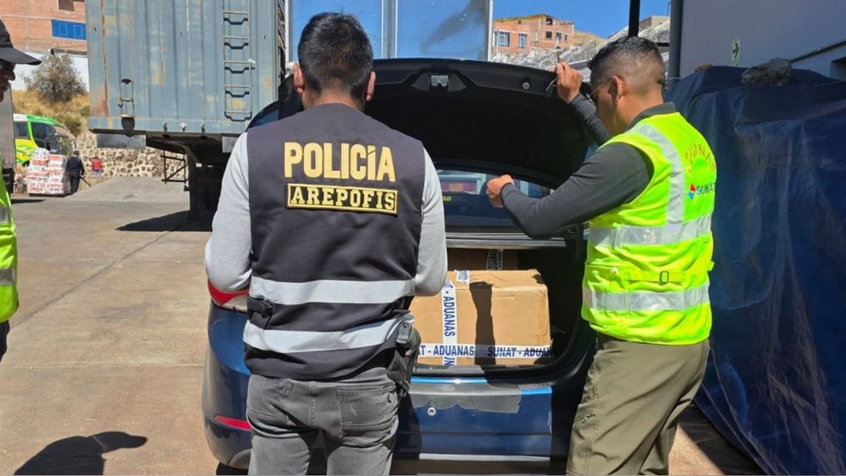 Puno: PNP incauta medicinas de contrabando y un auto por más de 281 mil soles