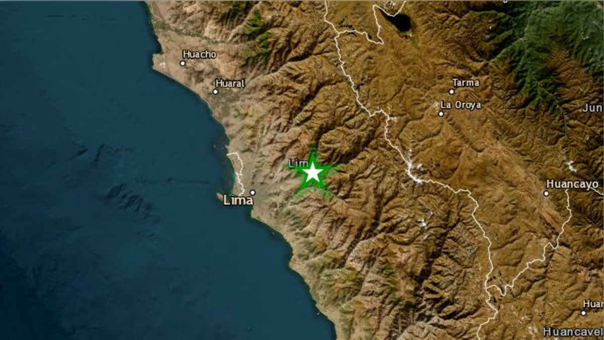 Un sismo de magnitud 3.3 se registró en Lima este viernes