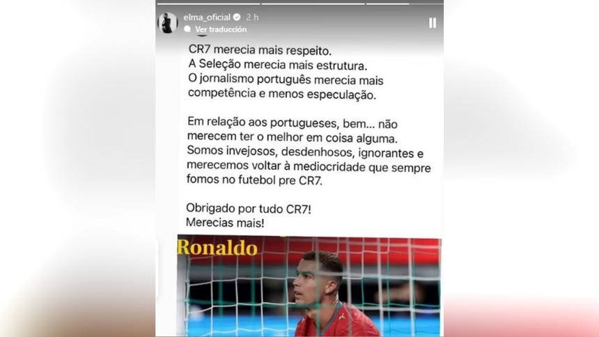 El mensaje de la hermana de Cristaino Ronaldo