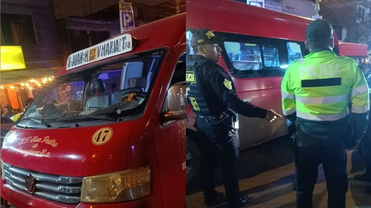 Combi de 'Los Rojitos' fue baleada en plena ruta en SJM: chofer y su hijo resultaron heridos