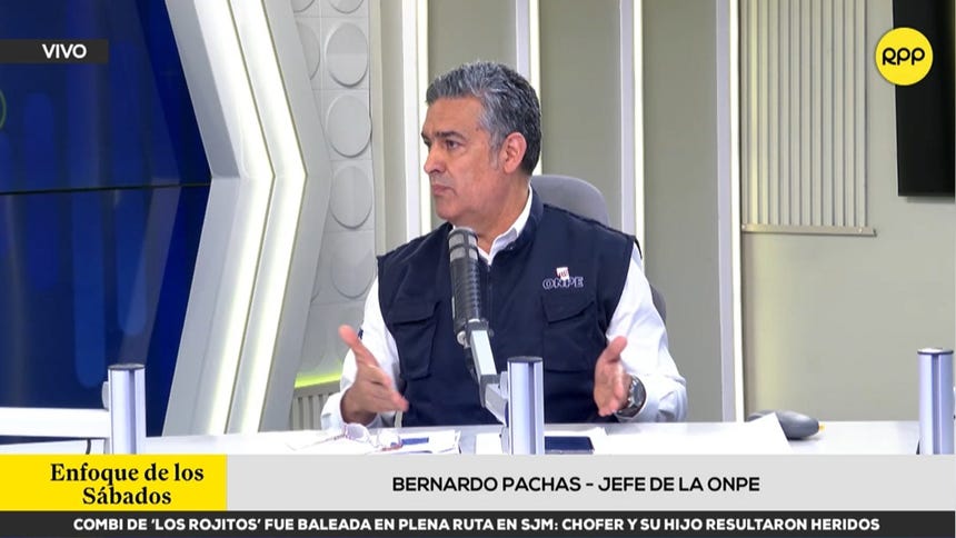 ONPE pide al JNE reconsiderar el adelanto de la segunda vuelta regional para el 29 de noviembre: "Nuestro problema es la parte logística"