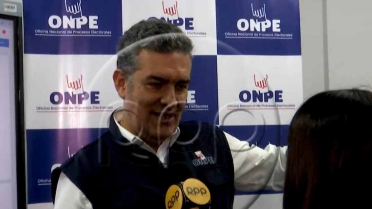Jefe de la ONPE: "Nosotros no somos ninguna banda criminal, siempre hemos sido transparentes"