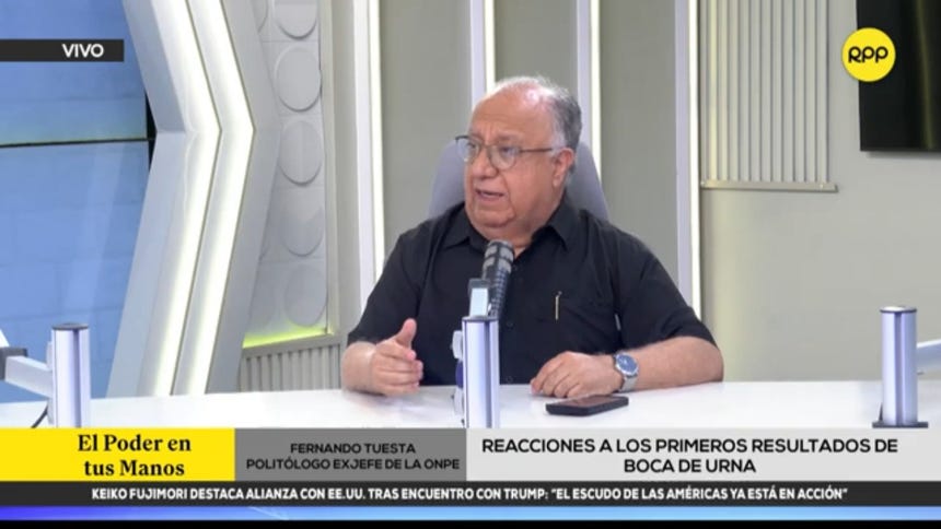 ¿Qué escenario se espera tras la virtual elección de López Aliaga como primer regidor de Lima?: El análisis de Fernando Tuesta