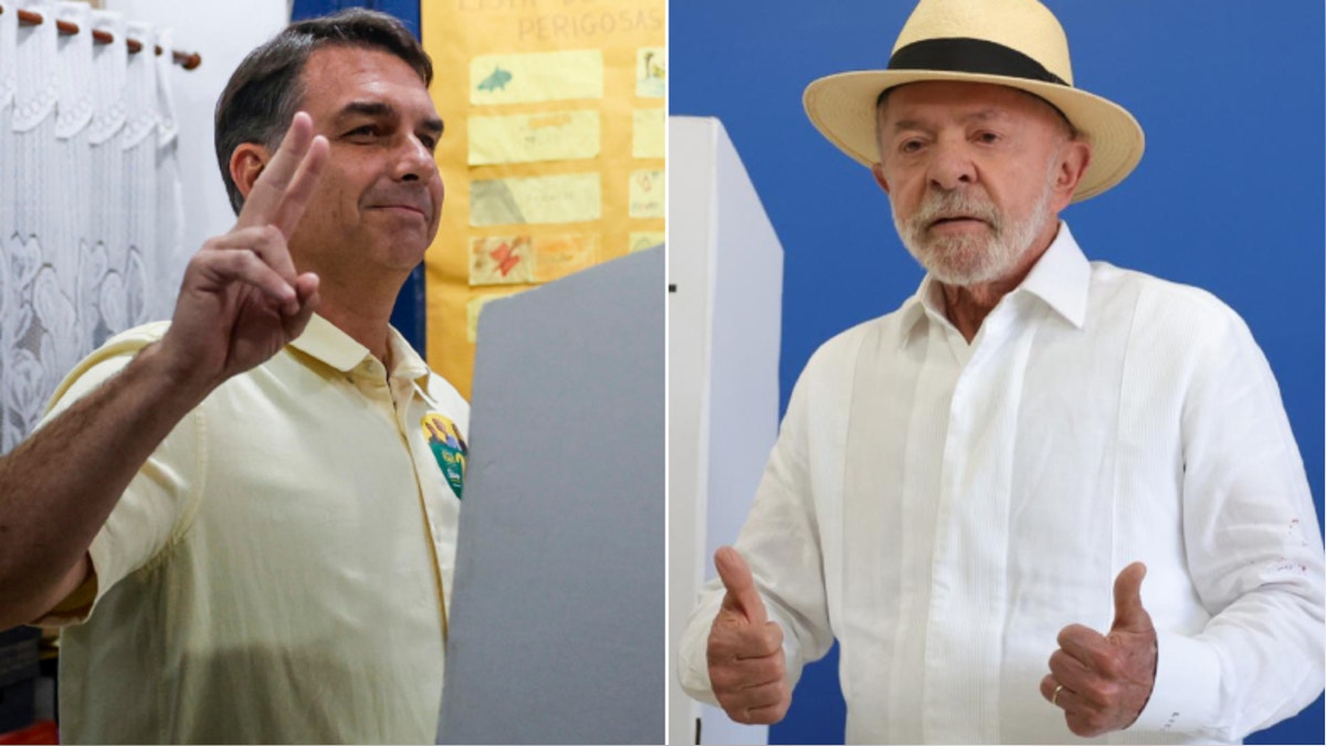 Flávio Bolsonaro arranca por delante de Lula con los primeros datos del escrutinio