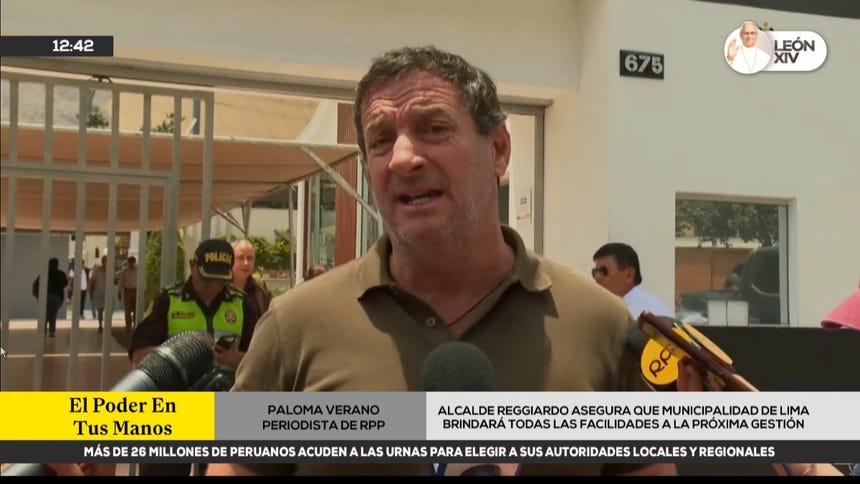 Renzo Reggiardo dice que la municipalidad tiene las "puertas abiertas" para transferencia a la próxima gestión